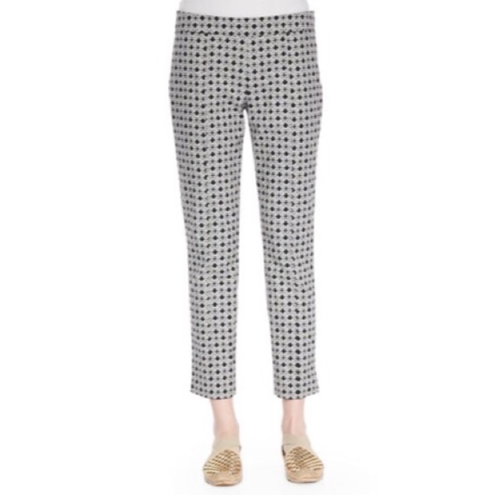 Tory Burch “Callie” printed cropped pants sz 8